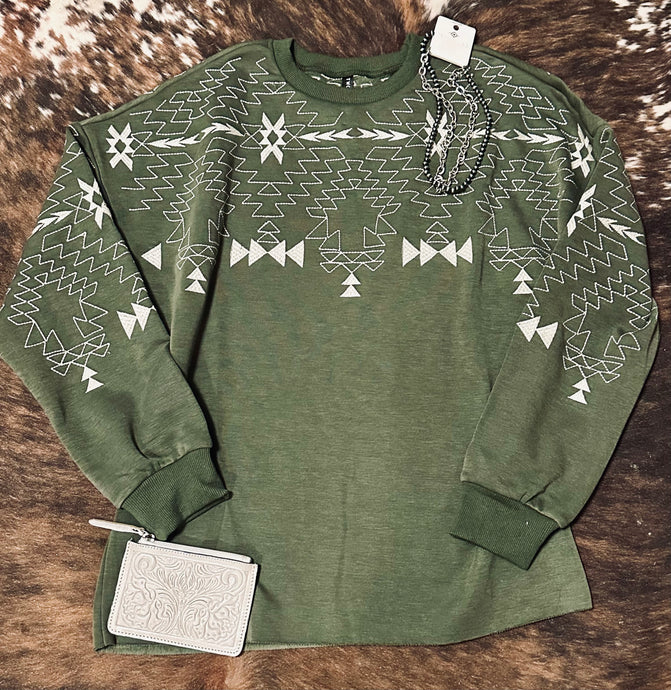 Saddle Ranch Agave Sweater