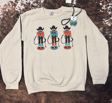 Load image into Gallery viewer, Cowboy Nutcracker Sweater