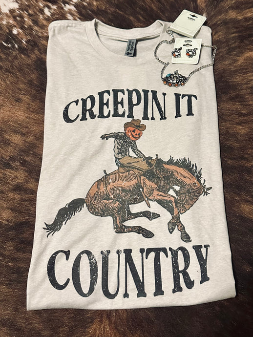 Creepin it Country Tee