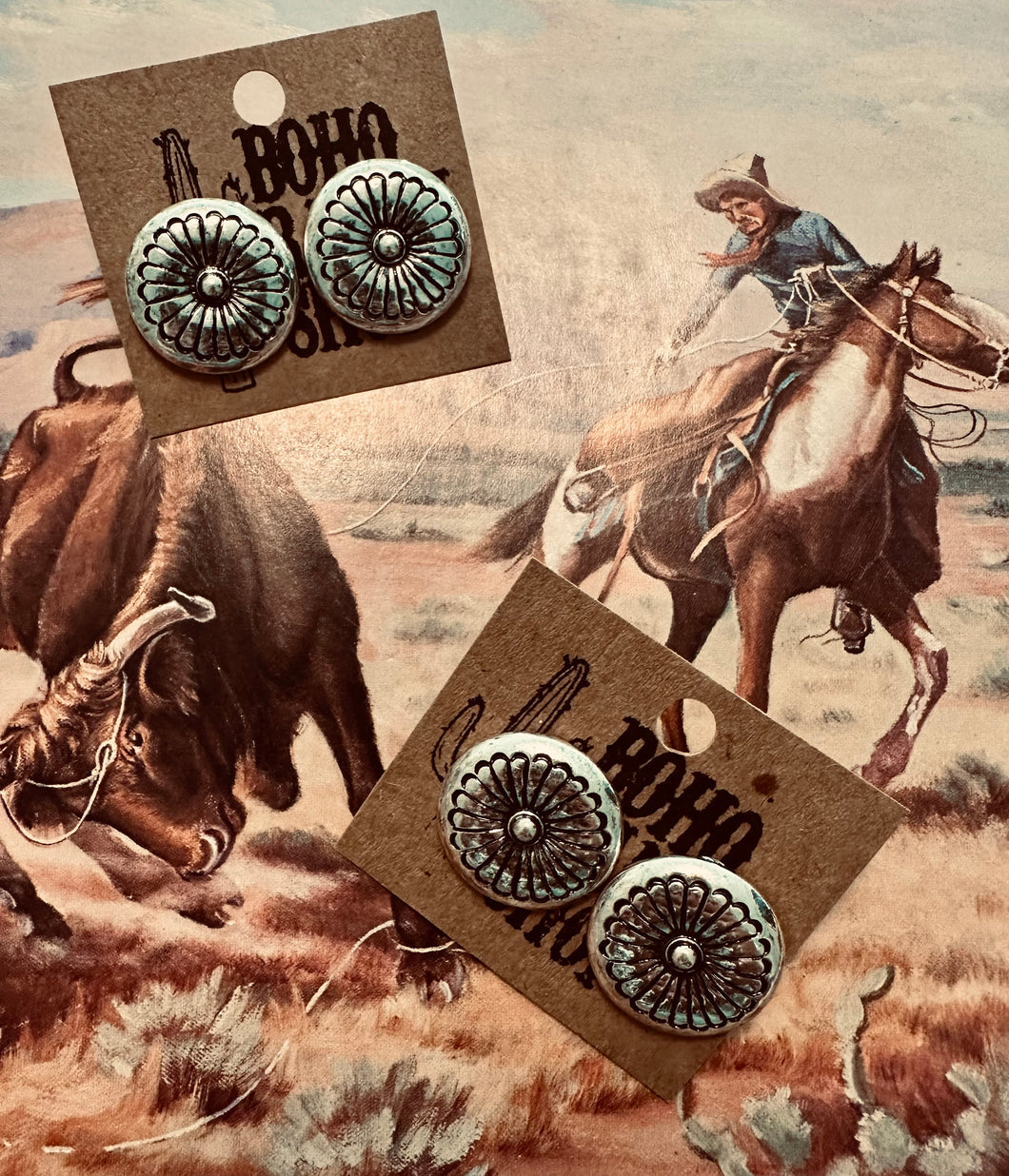 Concho Earrings