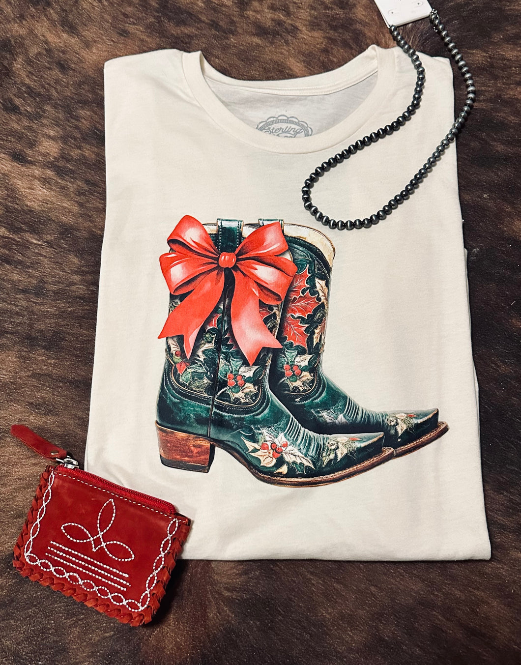 Christmas Boots Tee